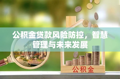 遵义公积金贷款风险防控，智慧管理与未来发展