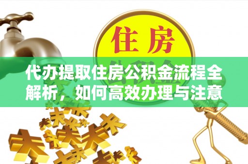 遵义代办提取住房公积金流程全解析，如何高效办理与注意事项